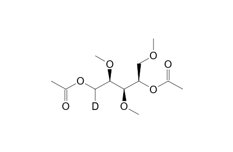 1,4-di-O-acetyl-(1-deuterio)-2,3,5-tri-O-methyl-D-arabinitol