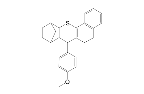 exo-10-(p-Methoxyphenyl)benzo[c]-3-thiatetracyclo[10.2.1.0.0]hexadec-4-ene