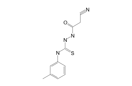 1-(cyanoacetyl)-3-thio-4-m-tolylsemicarbazide