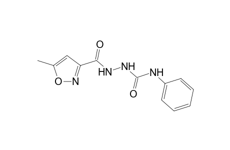 1-[(5-methyl-1,2-oxazol-3-yl)carbonylamino]-3-phenyl-urea