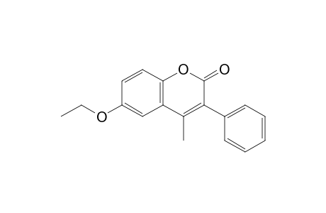 6-Ethoxy-4-methyl-3-phenylcoumarin