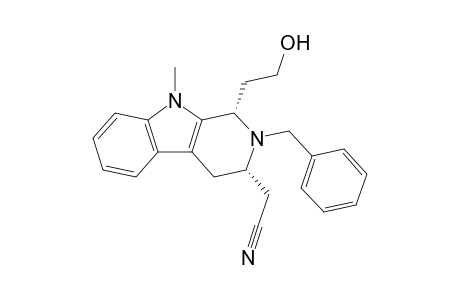 (1S,3S)-2-Benzyl-3-cyanomethyl-1-(2-hydroxyethyl)-2,3,4,9-tetrahydro-9-methyl-1H-pyrido[3,4-b]indole