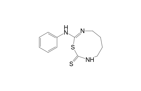 9-PHENYLAMINO-2,3,4,5,6,7-HEXAHYDRO-1,3,8-THIADIAZONINE-2-THIONE