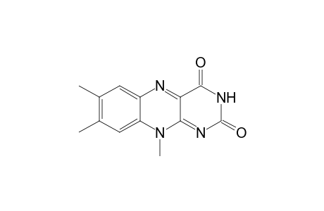 Benzo[g]pteridine-2,4(3H,10H)-dione, 7,8,10-trimethyl-