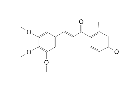 4'-Hydroxy-2'-methyl-3,4,5-trimethoxychalcone (isomer 2)