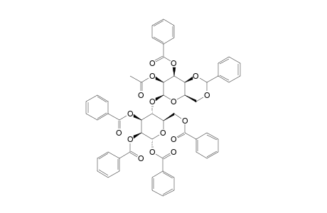 2-O-ACETYL-3-O-BENZOYL-4,6-O-BENZYLIDENE-BETA-D-TALOPYRANOSYL-(1->4)-1,2,3,6-TETRA-O-BENZOYL-ALPHA-D-MANNOPYRANOSE