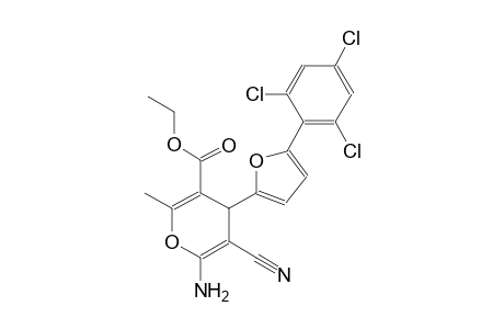 ethyl 6-amino-5-cyano-2-methyl-4-[5-(2,4,6-trichlorophenyl)-2-furyl]-4H-pyran-3-carboxylate