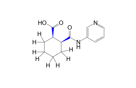 cis-2-[(3-pyridyl)carbamoyl]cyclohexanecarboxylic acid