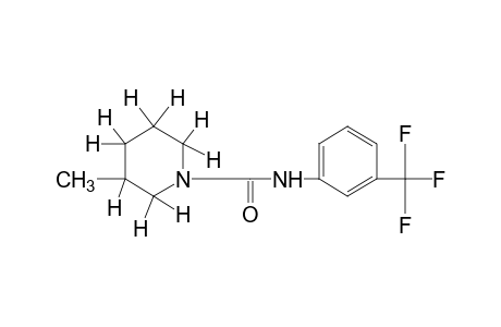 3-METHYL-alpha,alpha,alpha-TRIFLUORO-1-PIPERIDINECARBOXY-m-TOLUIDIDE