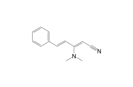 (2Z,4E)-3-dimethylamino-5-phenylpenta-2,4-dienenitrile