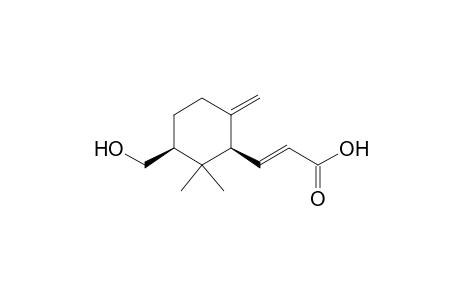 2-Propenoic acid, 3-[3-(hydroxymethyl)-2,2-dimethyl-6-methylenecyclohexyl]-, [1.alpha.(E),3.alpha.]-(.+-.)-