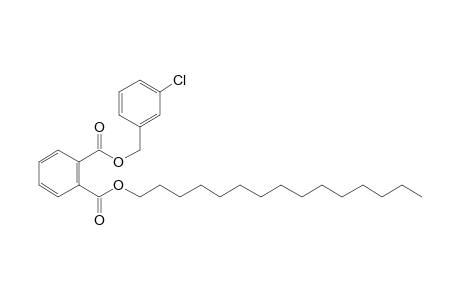 Phthalic acid, 3-chlorobenzyl pentadecyl ester