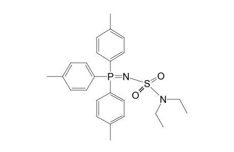 N,N-diethyl-N'-(tri-p-tolylphosphoranylidene)sulfamide
