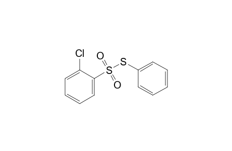 o-chlorobenzenesulfonic acid, thiophenyl ester
