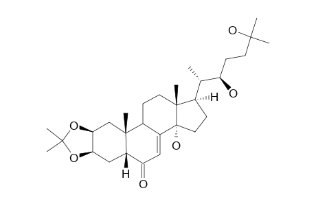 2,3-O-ISOPROPYLIDENE-22-EPI-ECDYSONE