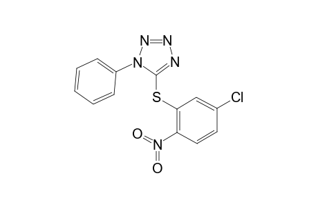 5-[(5-chloro-2-nitrophenyl)sulfanyl]-1-phenyl-1H-tetraazole