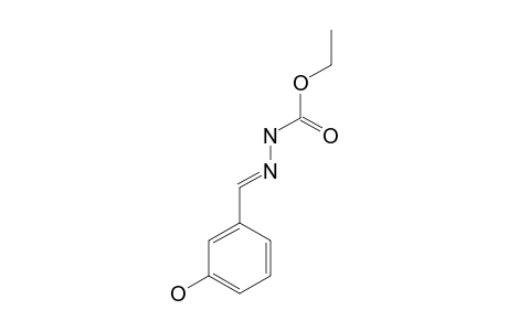 3-(m-hydroxybenzylidene)carbazic acid, ethyl ester