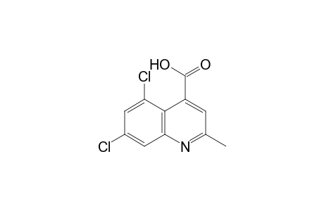 5,7-Dichloro-2-methylquinoline-4-carboxylic acid