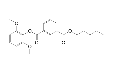 Isophthalic acid, 2,6-dimethoxyphenyl pentyl ester