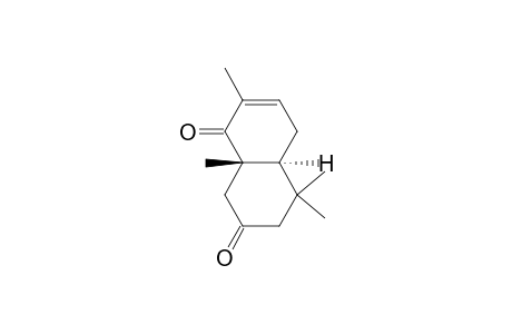 (4aS,8aS)-2,5,5,8a-tetramethyl-4,4a,6,8-tetrahydronaphthalene-1,7-dione