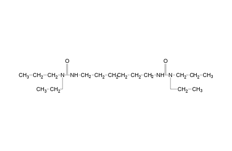 1,1'-hexamethylenebis[3,3-dipropylurea]