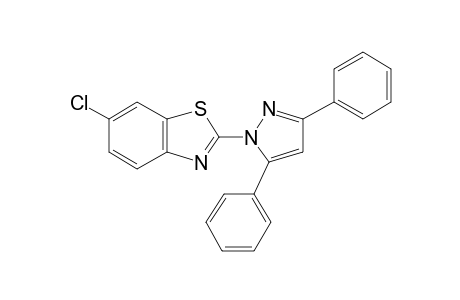 6-Chloro-2-(3,5-diphenyl-pyrazol-2-yl)-benzothiazole