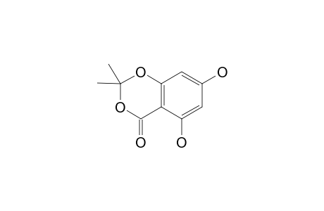 5,7-Dihydroxy-2,2-dimethyl-4H-1,3-benzodioxin-4-one