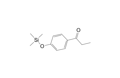 Propiophenone <4'-hydroxy->, mono-TMS