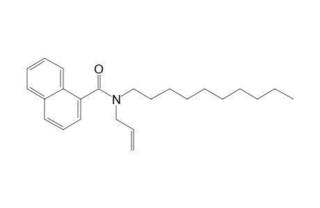 1-Naphthamide, N-allyl-N-decyl-