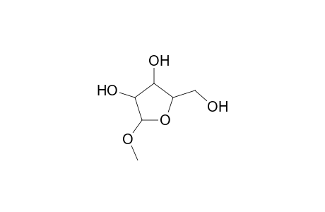 1-Methyl.beta.-D-ribofuranoside