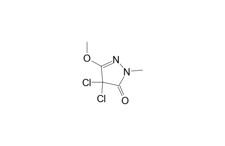4,4-DICHLORO-2,4-DIHYDRO-5-METHOXY-2-METHYLPYRAZOL-3-ONE