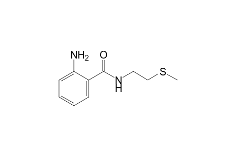 o-amino-N-[2-(methylthio)ethyl]benzamide