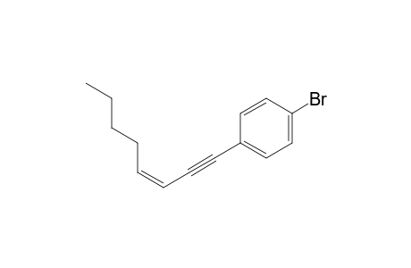 (Z)-1-(4-Bromophenyl)oct-3-en-1-yne