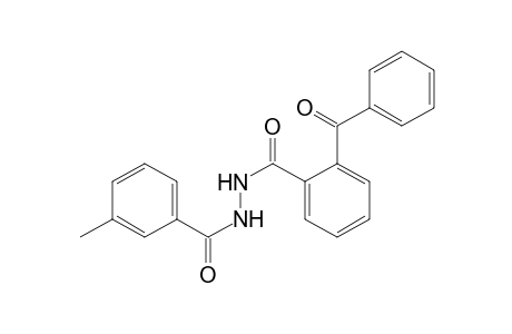 2-Benzoyl-N'-(3-methylbenzoyl)benzohydrazide