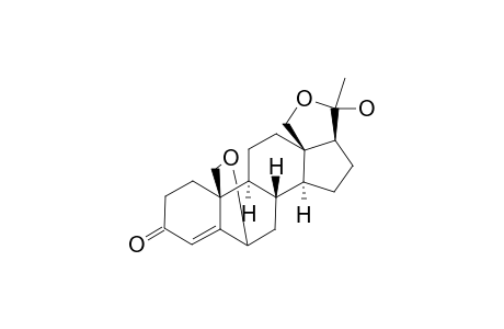 18-HYDROXY-6,19-OXIDO-PREGN-4-ENE-3,20-DIONE