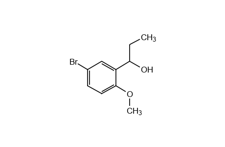 5-bromo-alpha-ethyl-2-methoxybenzyl alcohol