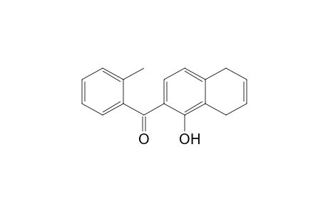 2-(2-Methylbenzoyl)-5,8-dihydro-1-naphthol