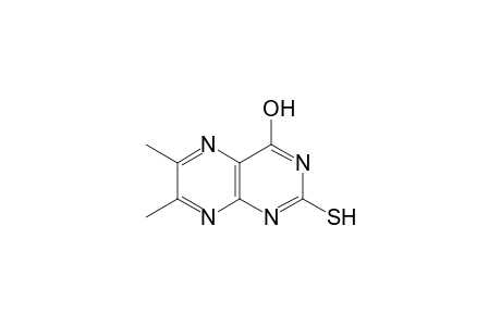 6,7-dimethyl-2-mercapto-4-pteridinol