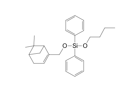 Silane, diphenylbutoxymyrtenyloxy-