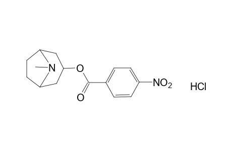 tropan-3-ol, p-nitrobenzoate (ester), hydrochloride