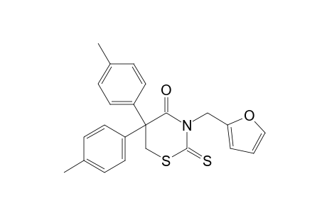 dihydro-5,5-di-p-tolyl-3-furfuryl-2-thio-2H-1,3-thiazine-2,4(3H)-dione