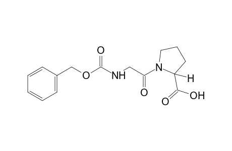 L-(-)-1-(N-carboxyglycyl)proline, N-benzyl ester