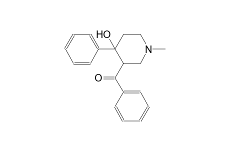 4-hydroxy-1-methyl-4-phenyl-3-piperidyl phenyl ketone