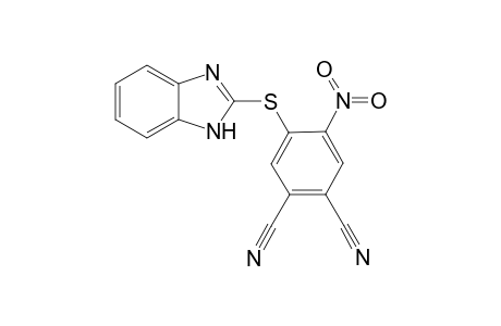 4-(1H-Benzimidazol-2-ylsulfanyl)-5-nitrophthalonitrile