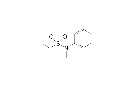 5-METHYL-2-PHENYLISOTHIAZOLIDINE, 1,1-DIOXIDE