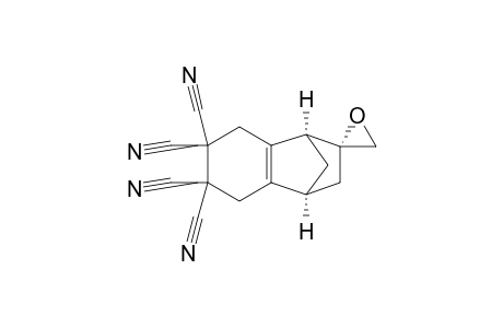 Spiro[1,4-methanonaphthalene-2(1H),2'-oxirane]-6,6,7,7-tetracarbonitrile, 3,4,5,8-tetrahydro-, [1S-(1.alpha.,2.alpha.,4.alpha.)]-