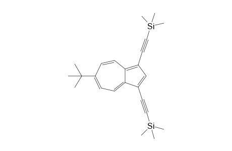 6-tert-Butyl-!,3-bis(trimethylsilylethynyl)azulene