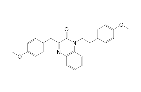 3-(p-methoxybenzyl)-1-(p-methoxyphenethyl)-2(1H)-quinoxalinone