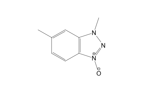 1H-Benzotriazole, 1,6-dimethyl-, 3-oxide