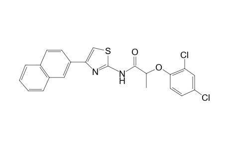 2-(2,4-dichlorophenoxy)-N-[4-(2-naphthyl)-1,3-thiazol-2-yl]propanamide